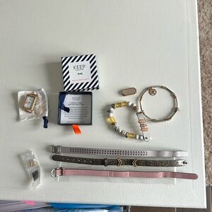 Keep Collective bracelets and timekey with charms